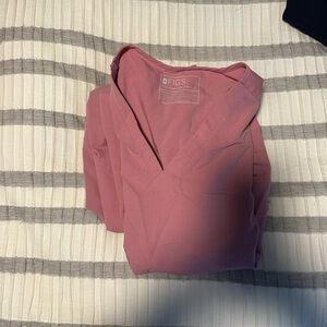 Figs Women's Blush V-Neck Blouse